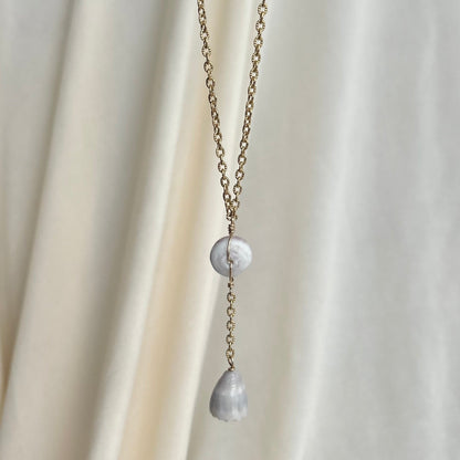 Puka Lariat Necklace