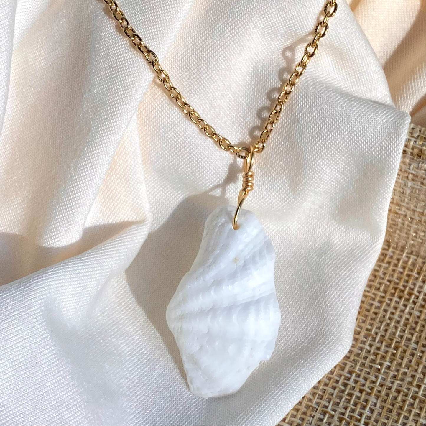 Clam Shell Necklace