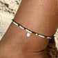 Mint & Gold Anklet