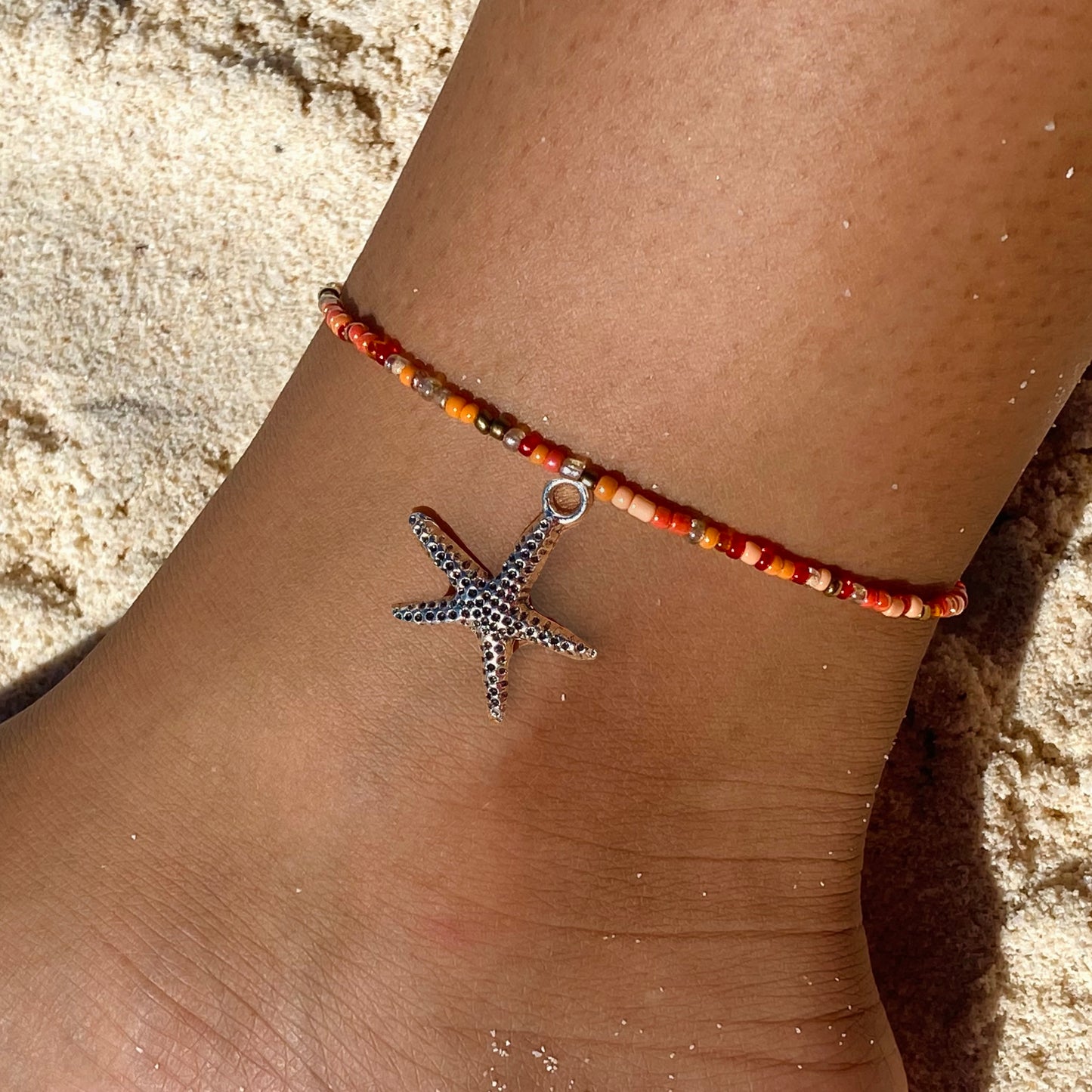 Hibiscus Anklet