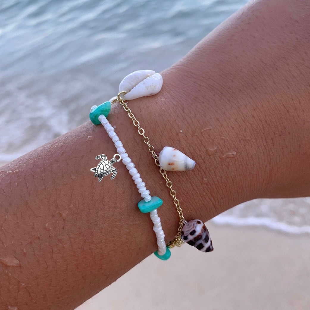 Teal Seaside Bracelet