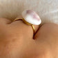 Gold Cowrie Ring