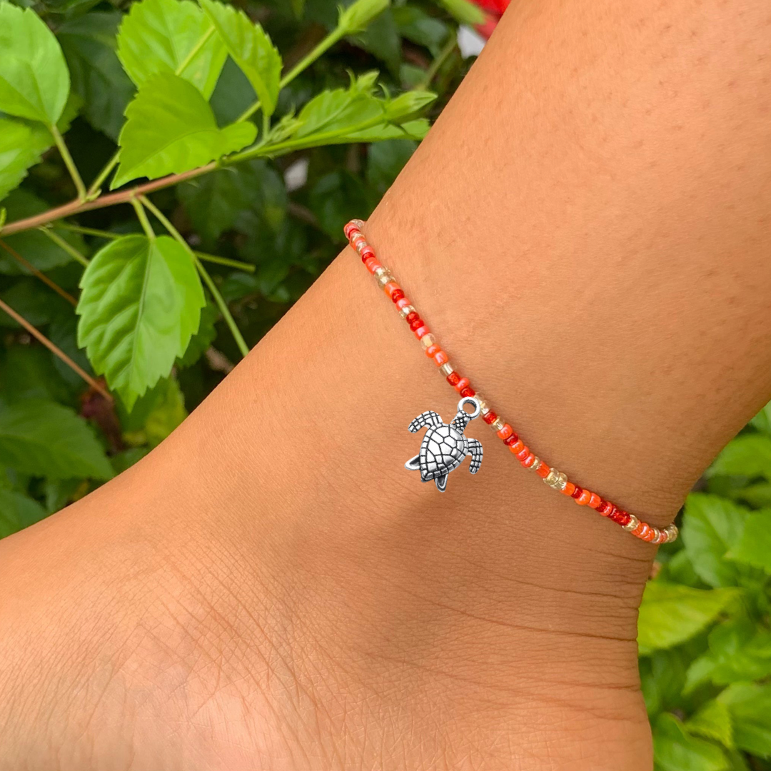 Hibiscus Anklet