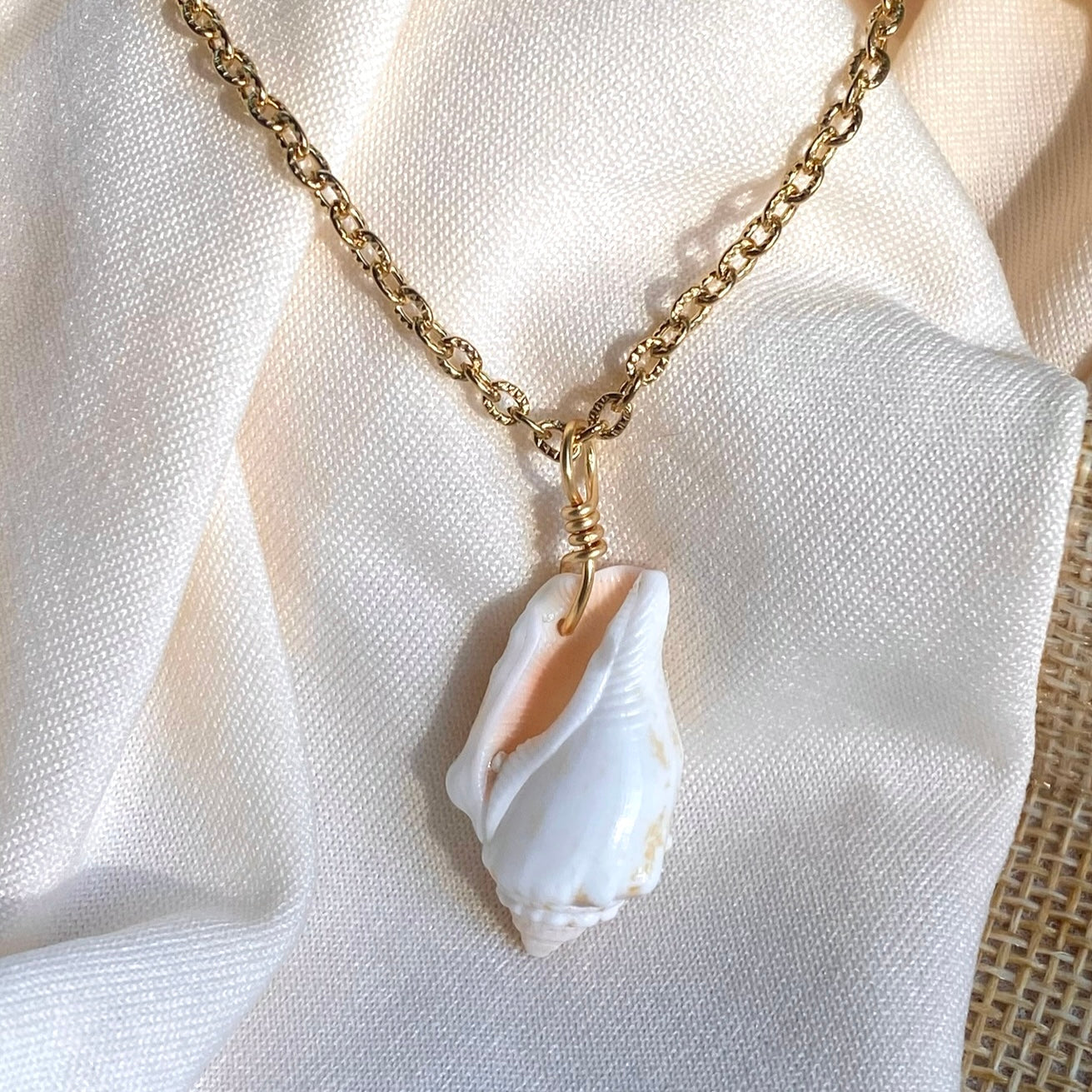 Mini Conch Shell Necklace