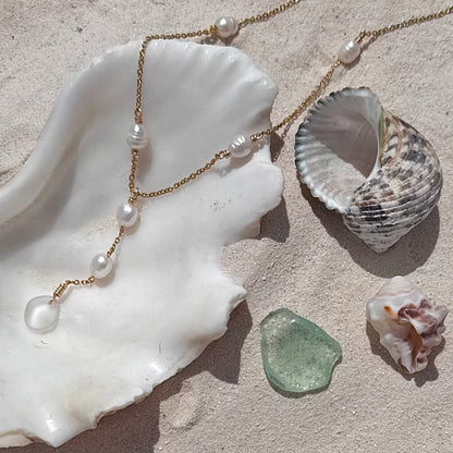 Seaglass Drop Necklace