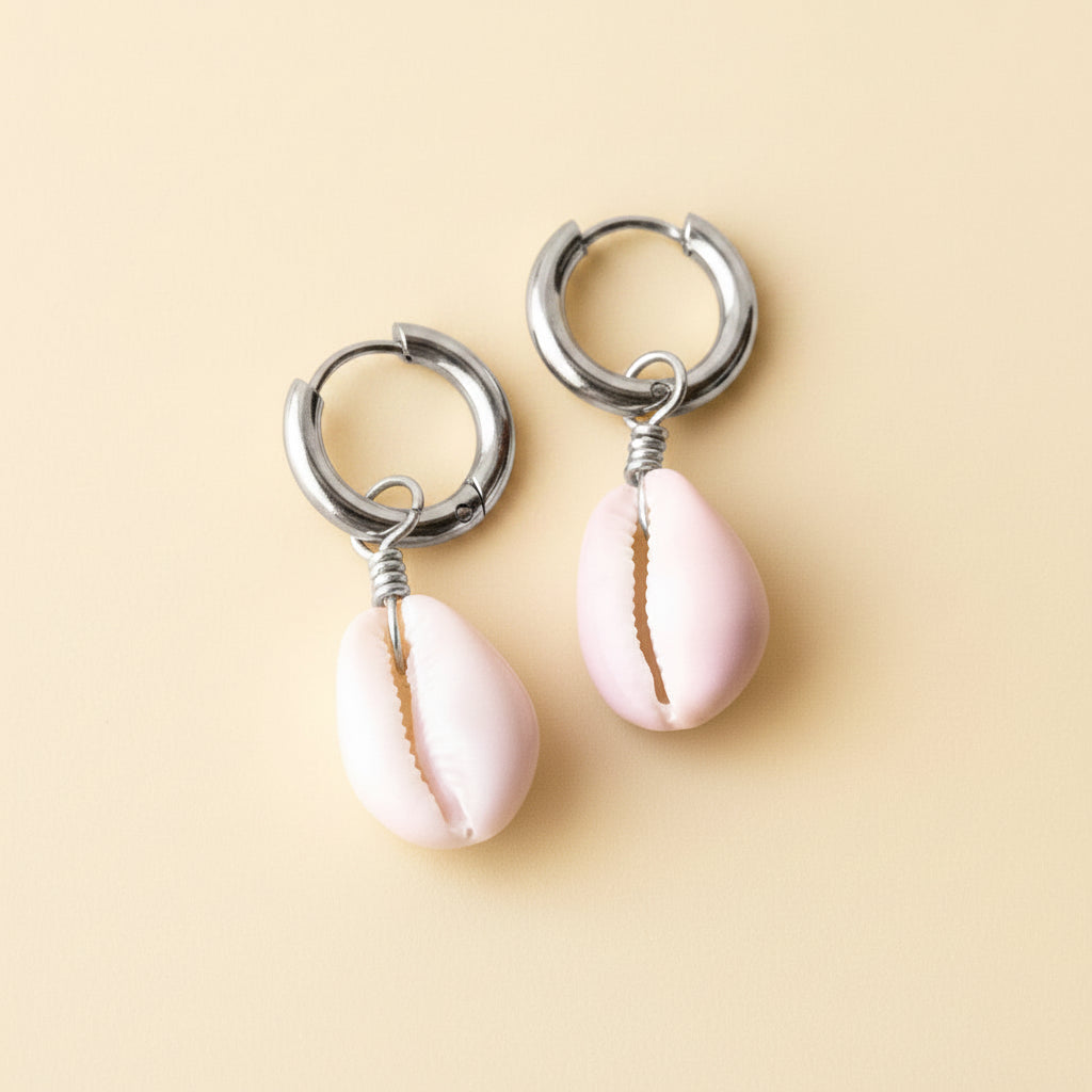 Gold Purple Cowrie Huggies