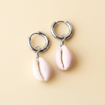 Gold Purple Cowrie Huggies