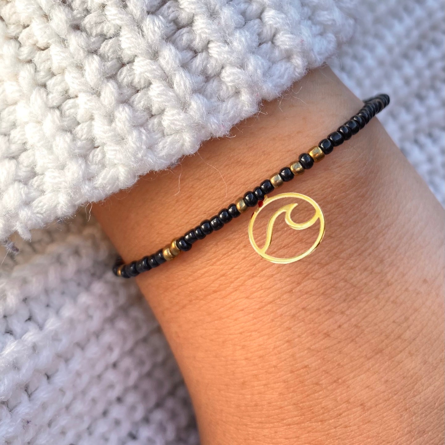 Black & Gold Bracelet