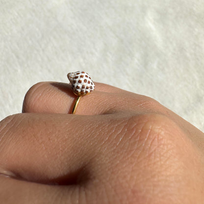 Gold Mini Drupe Ring