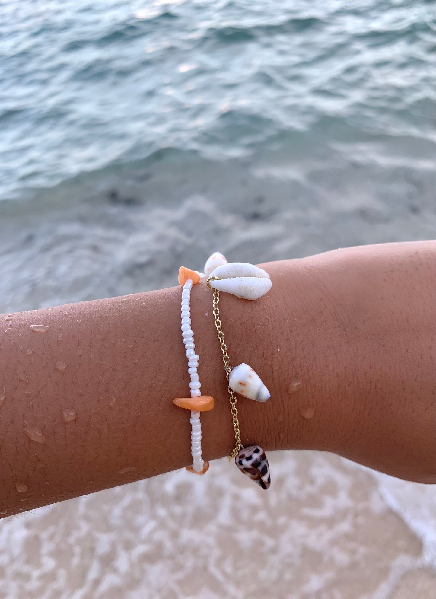 Orange Seaside Bracelet